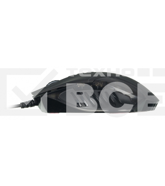Мышь проводная A4Tech Bloody Q51 черный, 3200 dpi, USB, кнопки - 8