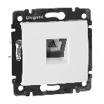 Legrand Legrand 774438 Розетка телефонная Valena RJ11 4 контакта 1 коннектор (белая), фото2