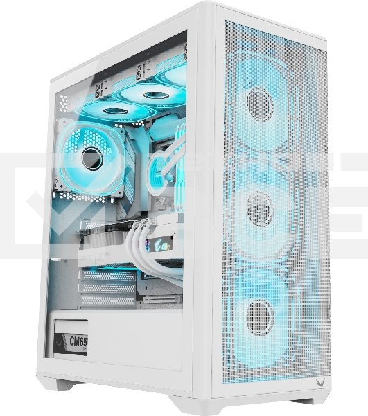 Компьютерный корпус Aerocool / Formula Air Power G5 Plus белый без БП ATX 4x120mm 2xUSB2.0 1xUSB3.1 audio bott PSU
