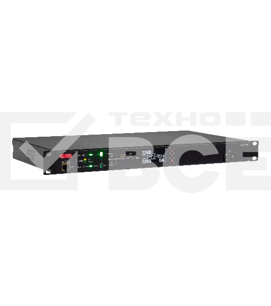 Автоматический ввод резерва ELEMY RACK ATS, 1U, 220В, 16А, OLED, Ethernet, in (2) C20, out (1) C19 (9) C13