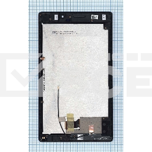 Модуль (матрица + тачскрин) для Asus ZenPad 7.0 Z370 черный с рамкой