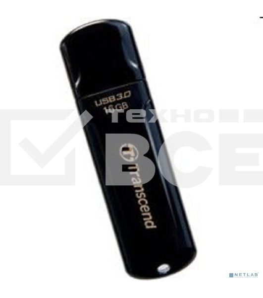 Флешка USB Transcend JetFlash 700 (TS16GJF700), 16Gb, USB 3.0, R/W 70/20, черный