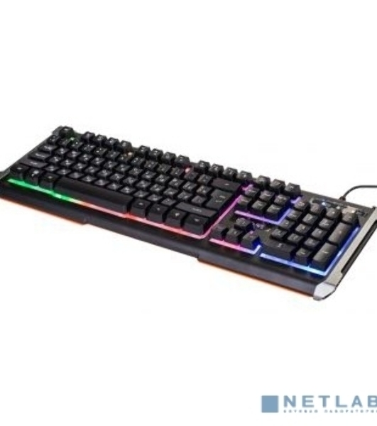 Клавиатура Oklick 710G черный/серый USB Multimedia