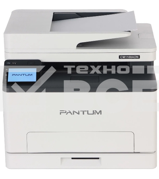 МФУ лазерный Pantum CM1100ADN, A4, цветной, печ. до 18 стр/мин., скан. до 18 стр/мин., 600 x 1200 dpi (печать) 300x300dpi (скан.), USB, RJ-45