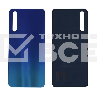 Задняя крышка для Huawei Honor 20S  синяя