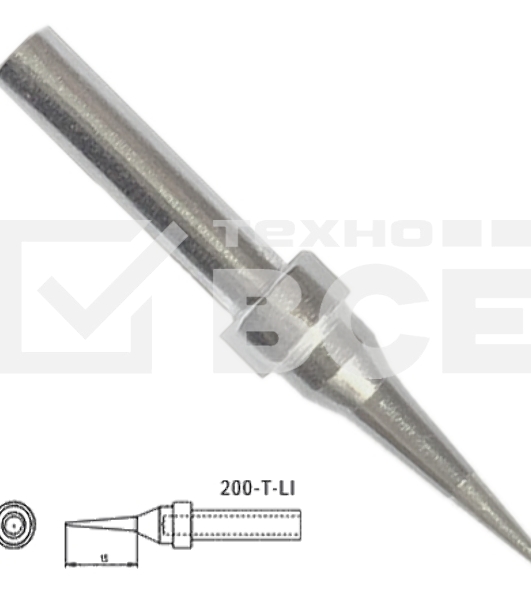 Жало паяльное Quick QSS200-T-LI