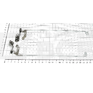 Петли для ноутбука Lenovo IdeaPad B480, B480E, B490, B490G, B485, M490, M495