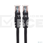 Патч-корд U/UTP, CAT 5e, RJ45-RJ45, 26AWG, ZH нг(А)-HF, черный, 1м  REXANT, фото3