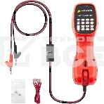 Трубка телефонная Lanmaster LAN-TELESET-100 для тестирования красный, фото2