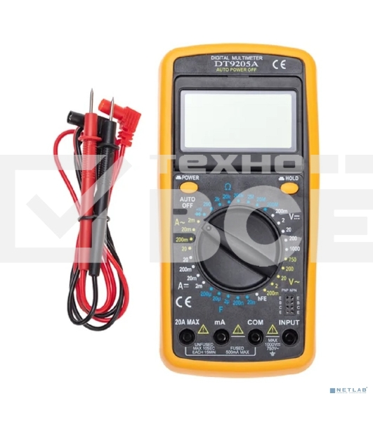 Мультиметр универсальный PROconnect P9205М