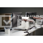 Кронштейн для мониторов Ultramounts UM734WD серый/коричневый 17'-27' макс.7кг крепление к столешнице поворот и наклон, фото20