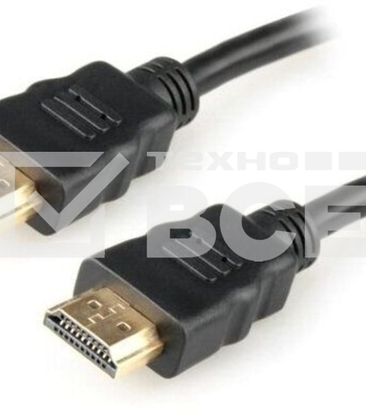 Кабель соединительный аудио-видео Premier 5-813 HDMI (m)/HDMI (m) 1.5м. феррит.кольца черный (5-813 1.5)