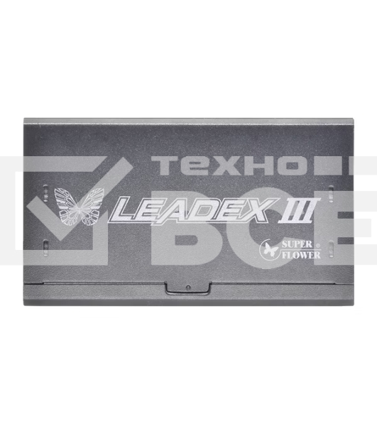 Блок питания Super Flower Power Supply Leadex III Gold SF-850F14GE(GL), 850W, ATX 3.1, 140mm, 8xSATA, 3xPCI-E(6+2), 1x12VHPWR(12+4), APFC, 80+ Gold, Full Modular