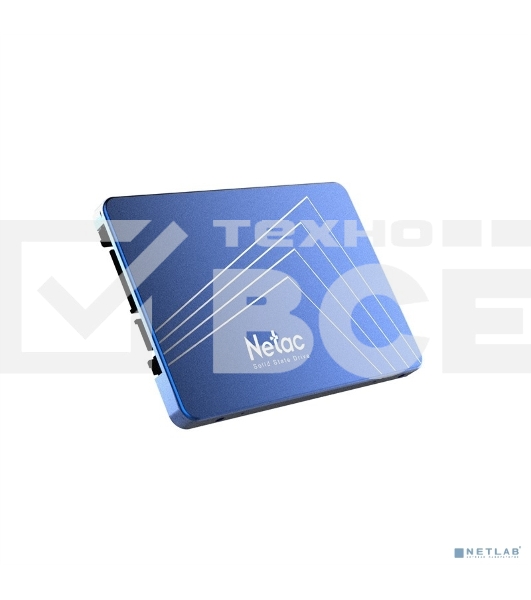 Накопитель SSD Netac N600S, 2TB, SATA III, 2.5