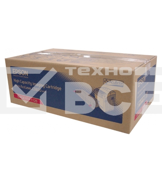 Картридж лазерный Epson C13S051125 pink (9000 стр) для AcuLaser C3800DN C3800, C3800DTN, C3800N