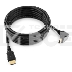 Кабель Cablexpert HDMI CC-HDMI490-15, 19M/19M, v2.0, медь, позол.разъемы, экран, угловой, 4.5м, черный, пакет, фото7