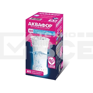 Картридж Аквафор A5 для кувшинов ресурс:350л (упак.:1шт)