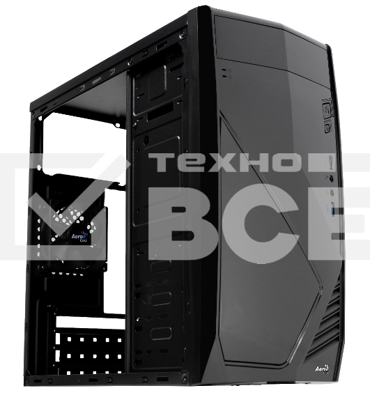 Компьютерный корпус Aerocool / Formula CS-102, mATX, черный