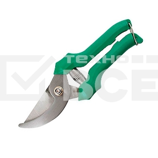 Секатор FIT 7708720,5см плоскостной проволочная пружина лезвия нерж.сталь