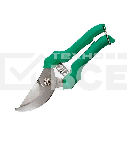 Секатор FIT 7708720,5см плоскостной проволочная пружина лезвия нерж.сталь