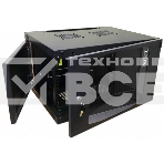 Шкаф настенный Next, 18U 550x600, стеклянная дверь, черный, фото 1
