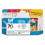 Картридж струйный HP №70 C9455A светло-пурпурный для HP DJ Z2100/Z3100 (130мл), фото2