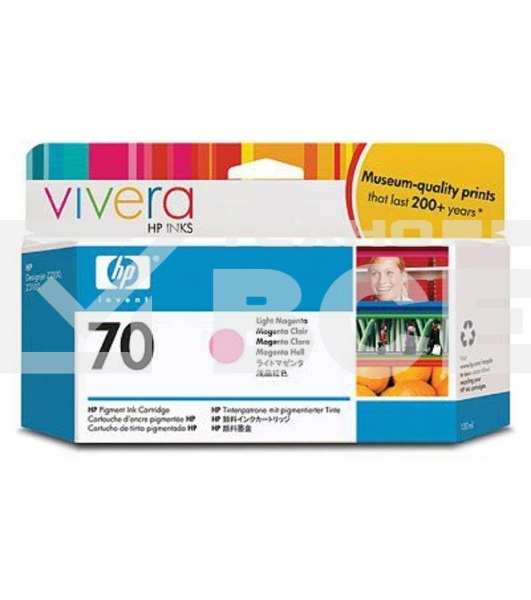 Картридж струйный HP №70 C9455A светло-пурпурный для HP DJ Z2100/Z3100 (130мл)