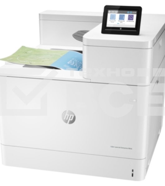 Принтер HP Color LaserJet Enterprise M856dn (A3, 1200dpi,ImageREt4800, 56(56) ppm, 1,5 GB, 16GB EMMC, Duplex, 2trays 550+100, 1y warr, cart. B 16K & CMY 13K pages in box, repl. A2W77A)