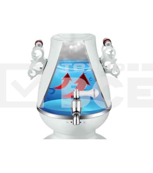 Самовар Centek CT-0091 A (белый+рисунок) 4.0л, 2300Вт, поддерж.t + LED индикатор