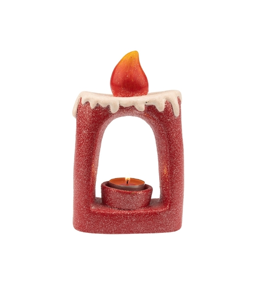 Керамический подсвечник «Свечка» 12.5х6х19.3 см