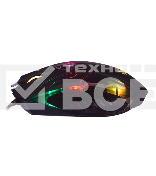 Мышь проводная A4Tech Bloody Q51 черный, 3200 dpi, USB, кнопки - 8