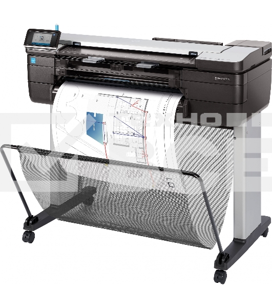 Плоттер струйный HP DesignJet T830 MFP (F9A28D), A1, 24