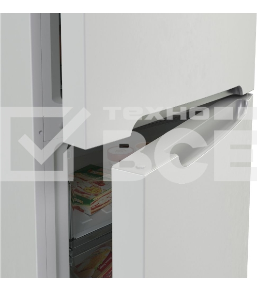 Холодильник Candy CCRN 6180W белый двухкамерный 227/106 л морозилка снизу, No Frost