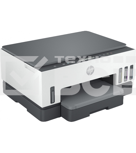 МФУ струйный HP Smart Tank 720 (6UU46A), A4, цветной, печ. до 15 стр/мин. (ч/б) до 9 стр/мин. (цвет), 1200x1200dpi (ч/б) 1200 x 4800 dpi (цвет), USB, Wi-Fi, BlueTooth, Air Print, Mopria