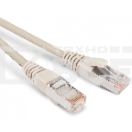 Патч-корд Hyperline F/UTP, экранированный, Cat.5e, LSZH, 10 м, серый PC-LPM-STP-RJ45-RJ45-C5e-10M-LSZH-GY, фото 1