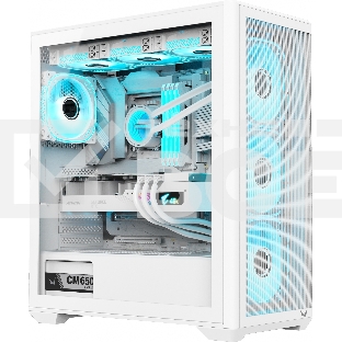 Компьютерный корпус Aerocool / Formula Air Power G5 Plus белый без БП ATX 4x120mm 2xUSB2.0 1xUSB3.1 audio bott PSU