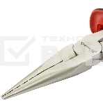 Длинногубцы MATRIX NICKEL, 200 мм, прямые никелированные, двухкомпонентные рукоятки 17168, фото5