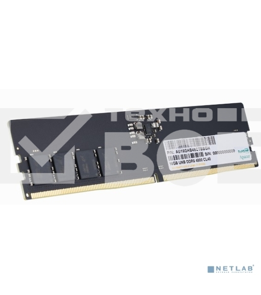 Оперативная память Apacer, DDR5, 16GB (1x16GB), 4800MHz, CL40