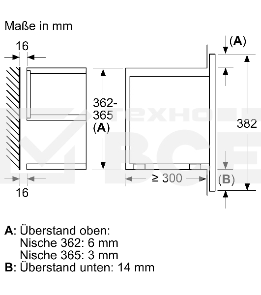 Микроволновая печь встраиваемая Bosch BFL7221W1 белый, 21 л, 900 Вт, переключатели - поворотный механизм/сенсор