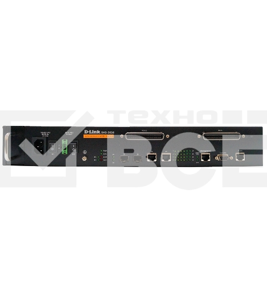 Коммутатор D-Link (DAS-3626/A1A ) 24-порта VDSL2 DSLAM with 2 combo-ports 10/100/1000BASE-T/SFP