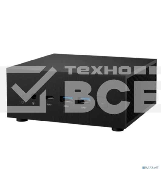 Компьютер Платформа для ПК Asus MINI PC BAREBONE Ultra-compact Intel Core i5-13500H Processor, 35W TDP, Iris Xe Graphics, 2xDDR5 SO-DIMM (Max.32GBx2), 1xM.2 2280 PCIe Gen4x4 (support 256GB-2TB), 1x2.5