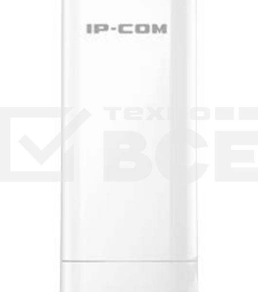 Наружная точка доступа IP-COM CPE13 5 ГГц, до 300 Мбит/с, IP64, 1х14dbi, PoE, 1х100 Мбит/с, молниезащита 6000В