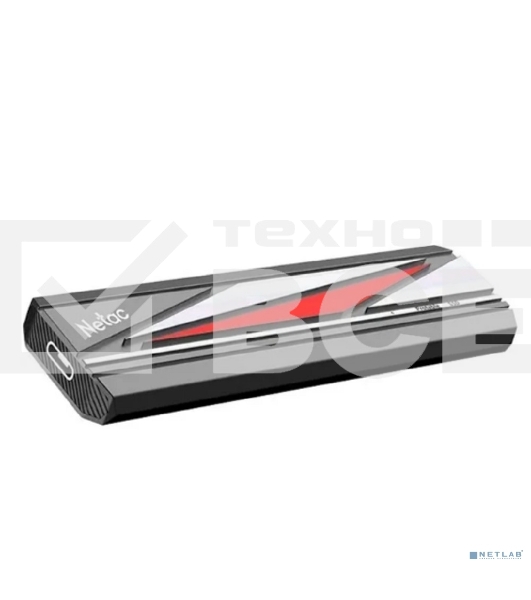 Внешний накопитель SSD Netac ZX20L 512GB USB 3.2 Gen 2 Type-C External SSD, R/W up to 2000MB/1800MB/s, with USB C to A cable and 20Gbps USB C to C cable, 5Y wty