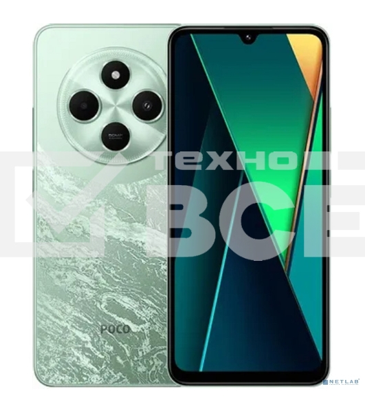 Смартфон Xiaomi POCO C75, 6/128Gb, зеленый