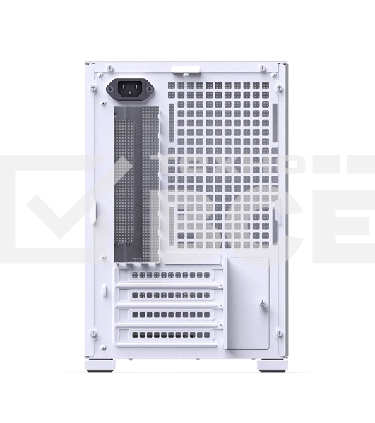 Корпус без блока питания Case JONSBO D32 STD, Mini-Tower, TG, no fan, 1xUSB-A 3.0 + 1xUSB-C 3.1, mATX, mITX White