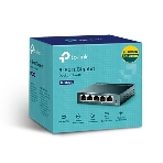 Коммутатор TP-Link SOHO TL-SG105 5-port Desktop Gigabit Switch, 5 10/100/1000M RJ45 ports, metal case, фото27