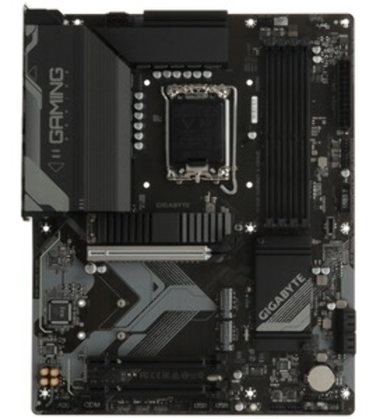 Материнская плата Gigabyte B760 GAMING X GEN5, LGA1700, Intel B760, 4xDDR5, 4xSATA, 3xM.2, 1xPCIe 5.0 x16, 2xPCIe 3.0 x1, 1xHDMI, 1xDP, 1x2.5Gb LAN, 1xUSB-C 5Gbps, 1xUSB-A 10Gbps, 1xUSB-A 5Gbps, 5xUSB-A 2.0, 6x3.5 мм, 7.1, ATX