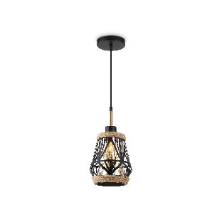 Светильник Ambrella light TR8521 BK/SB черный/бронза E27 max 60W D170*1000