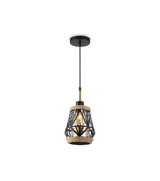 Светильник Ambrella light TR8521 BK/SB черный/бронза E27 max 60W D170*1000