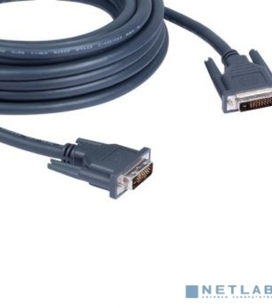 Кабель Kramer C-DM/DM-6 DVI-D Dual link (Вилка - Вилка), 1,8 м